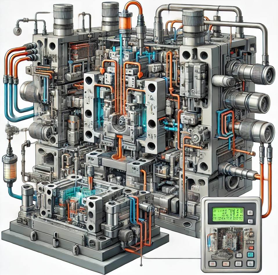 Injection molding machine peripheral equipment