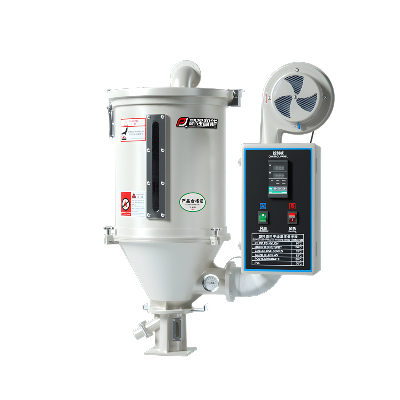 Uniform temperature plastic drying machine