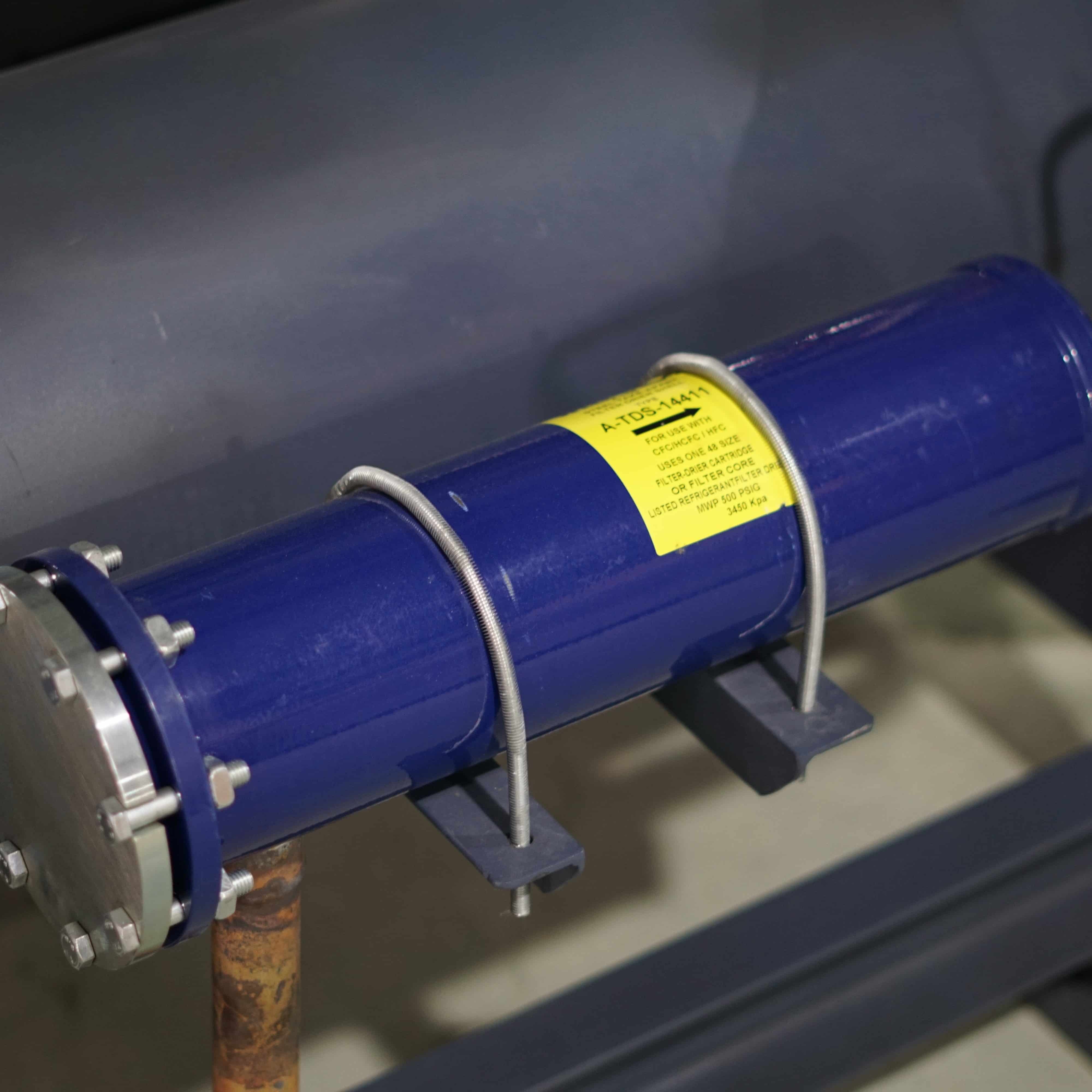 Emerson Dryer Filter Installation Detail