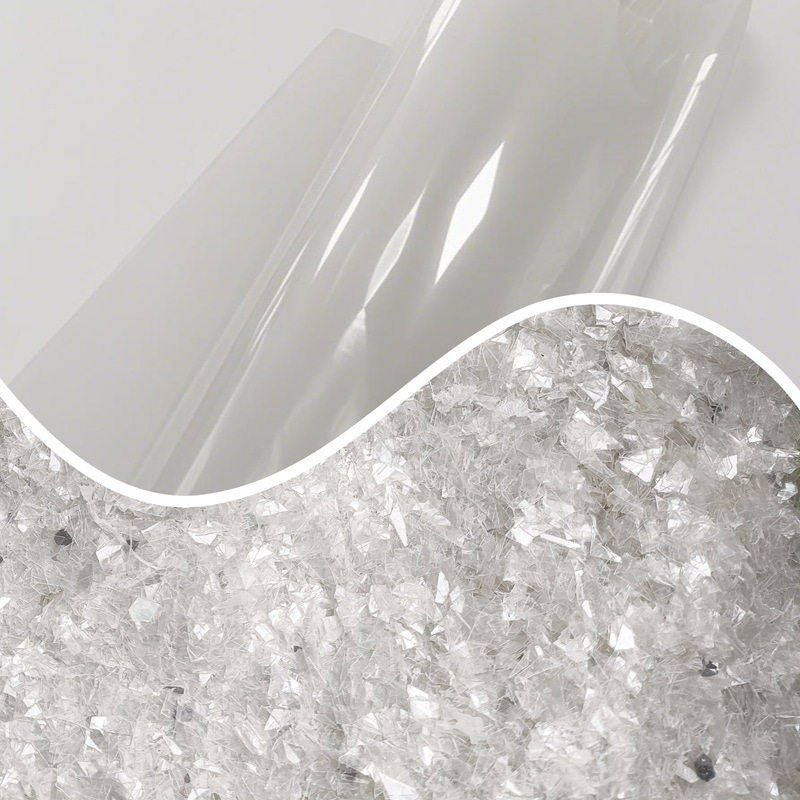 Plastic film/sheet crushing shredding