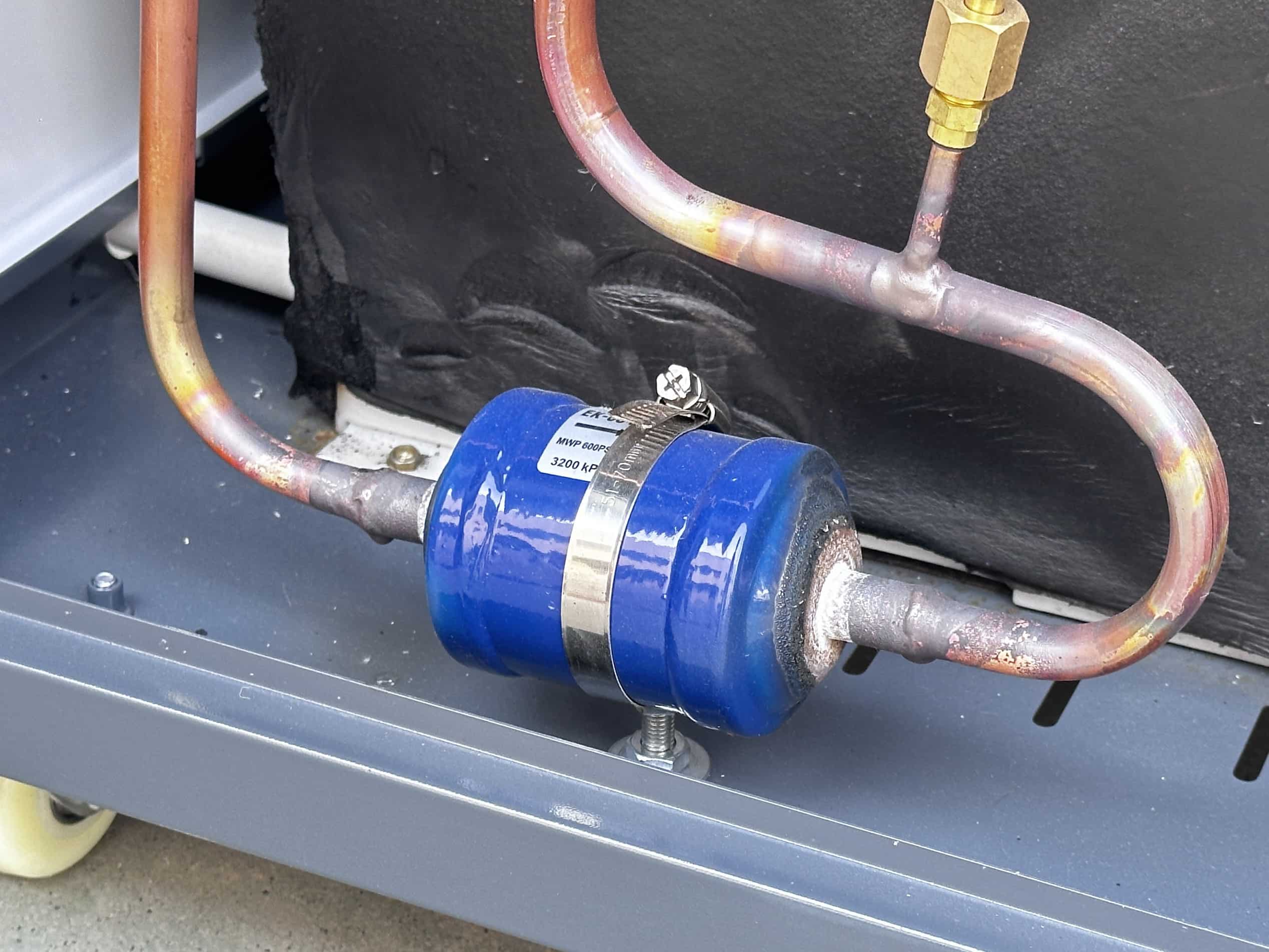 Emerson Dryer Filter Installation Detail