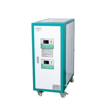 Water oil dual temperature mold machine